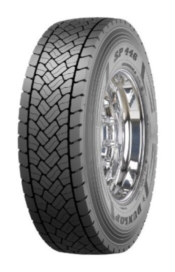 Pneu Dunlop Sp446 305/70r19.5 148m 0 Plis Tl,m+s,radial,3pmsf